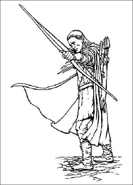 Hobbit kolorowanki